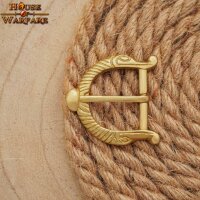 Boucle de ceinture viking en laiton 2,9cm