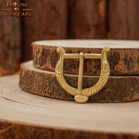 Boucle de ceinture viking en laiton 2,9cm