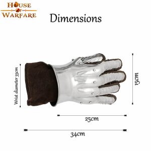 Gants à plaques de la fin du Moyen Âge