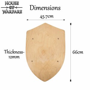 Ecusson en bois personnalisable Petit 43,2 x 29,5 cm