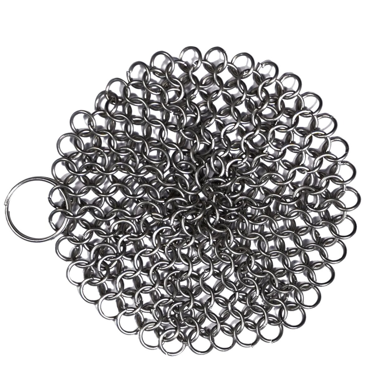 Chainmail Round Stainless Steel Scrubber, Ideal For...