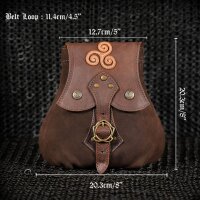 "STALWART WARRIOR", sac larp avec triskele 20 cm