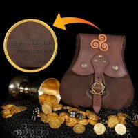 "STALWART WARRIOR", sac larp avec triskele 20 cm