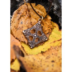 Pendentif en bronze, croix viking