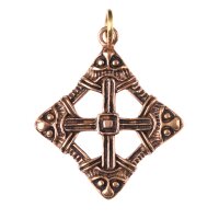 Pendentif en bronze, croix viking