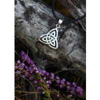 Pendentif en argent, nœud de vie