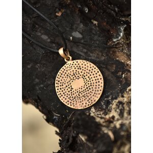 Pendentif en bronze, Vegvísir