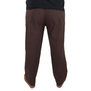 Classique pantalon médiéval simple brun "Sibert" XL