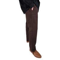 Classique pantalon médiéval simple brun "Sibert" XL