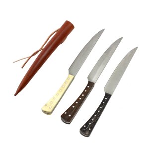 Couteau médiéval utilitaire et à manger Acier inoxydable 1250 - 1400