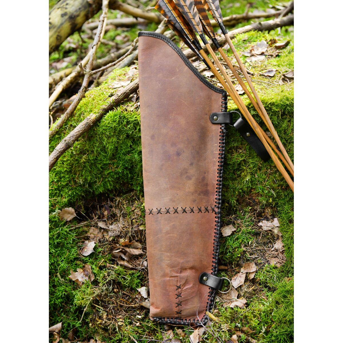 Carquois de hanche cuir tannage v&eacute box