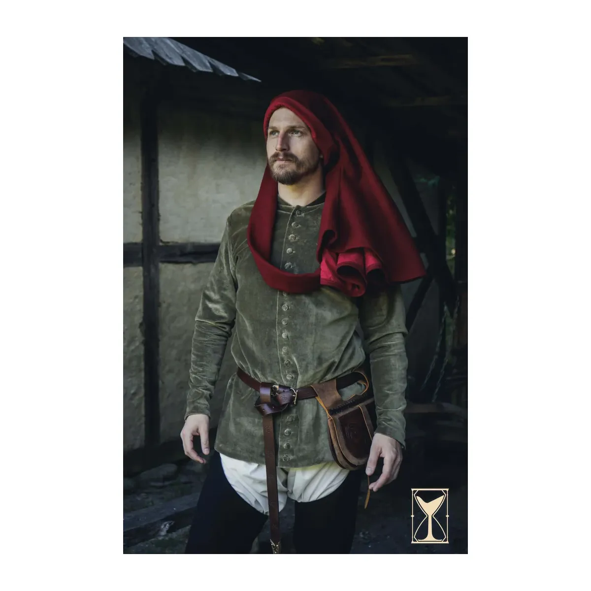 Cotehardie Bonifacio velours - cintr&eac box