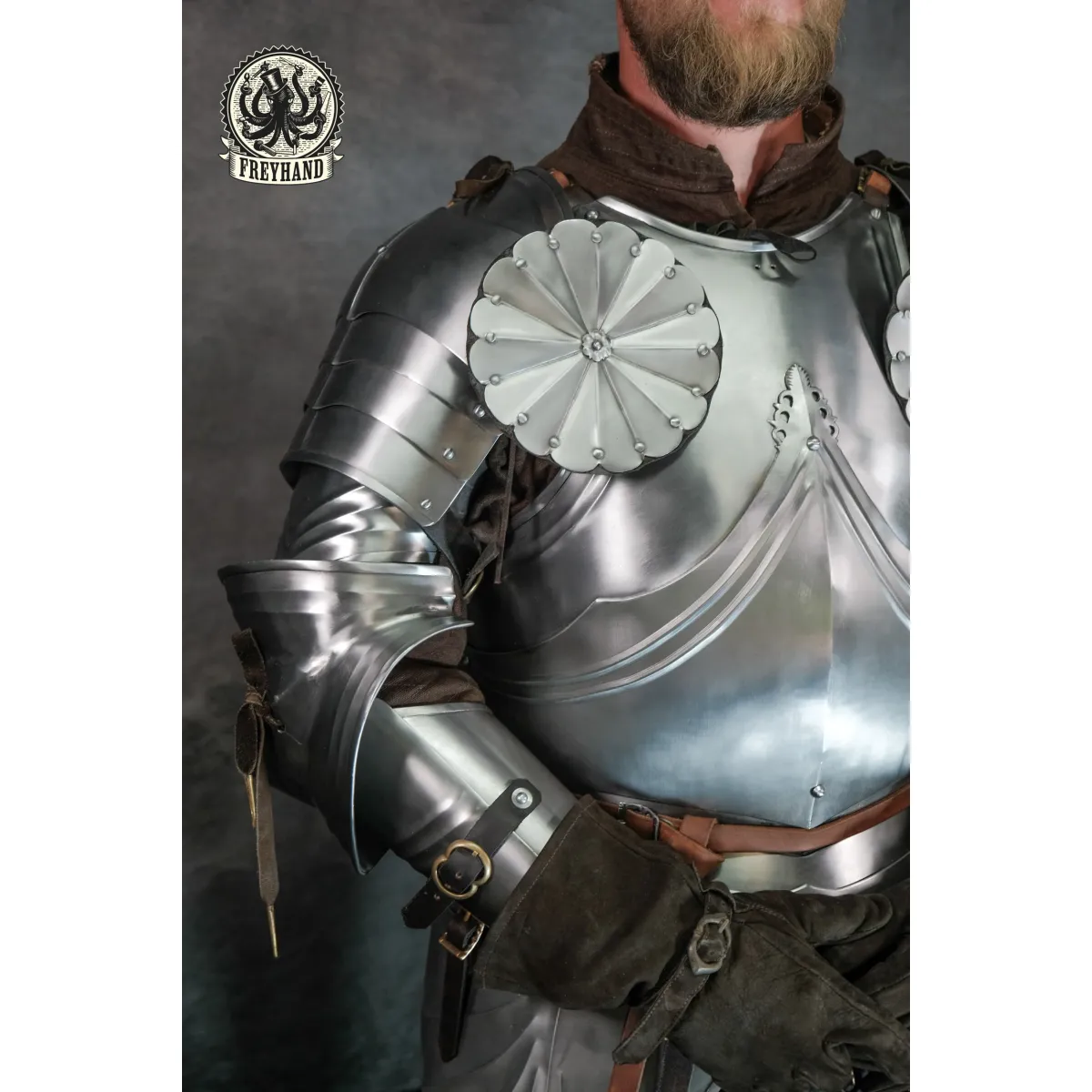 Armure gothique à plaques Disque  box