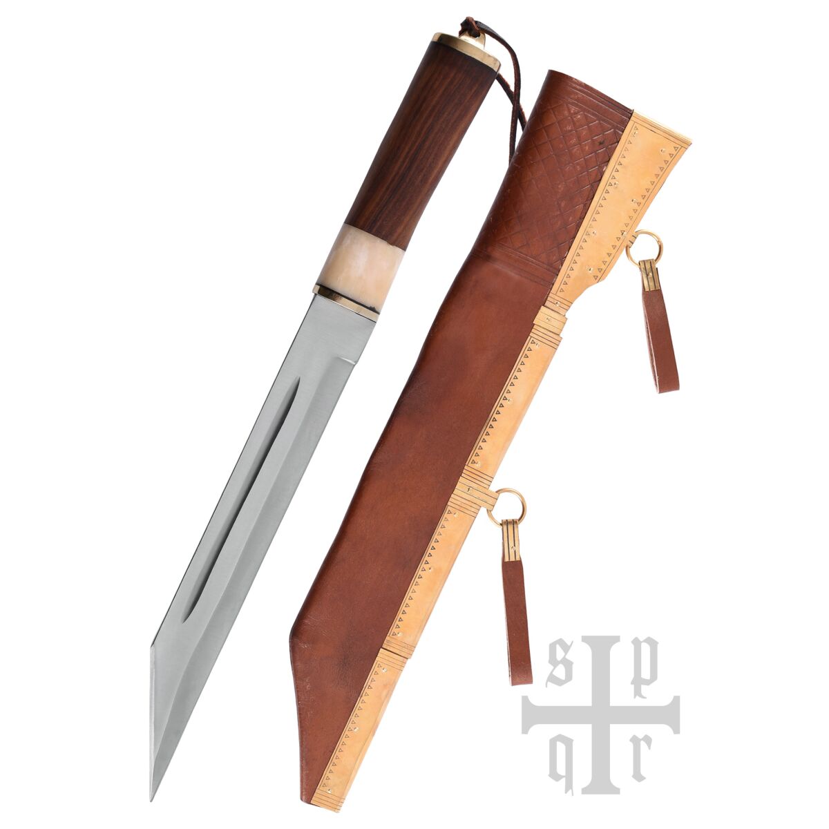Skramasax, couteau Sax avec manche en bo box