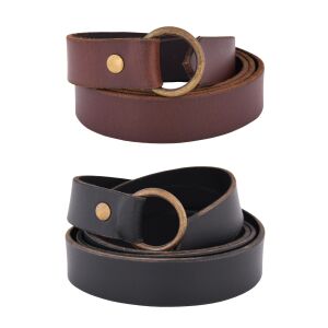 Ceinture en cuir dépoque médiévale pour enfants, 110 cm, plusieurs couleurs disponibles