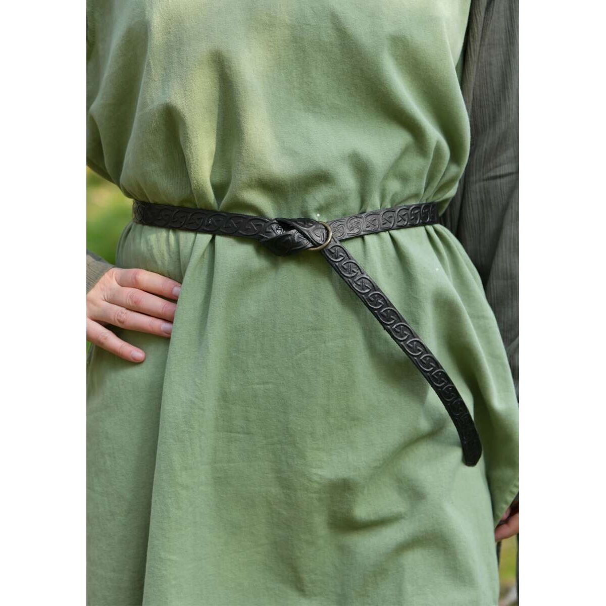 Ceinture en cuir dépoque m&eacute box
