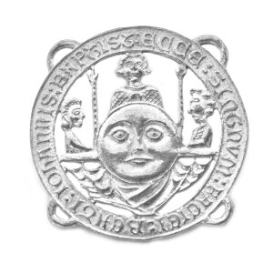 Johannes der Täufer Zinnabzeichen 14. Jahrhundert