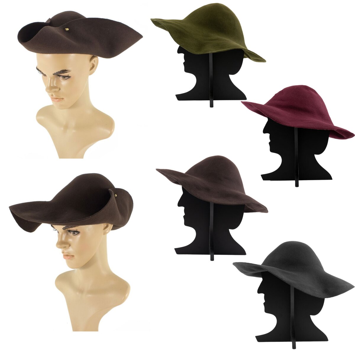 Tricorn hat body