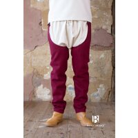 Jambières Bernulf Laine Bordeaux