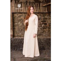 Robe médiévale type sous-robe Johanna nature