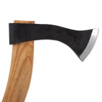 Hache de lancer viking Franziska avec étui en cuir 18cm lame de hache