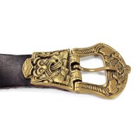 Boucle de ceinture Birka Haut Moyen Âge Borresstil pour lanières jusquà 3cm