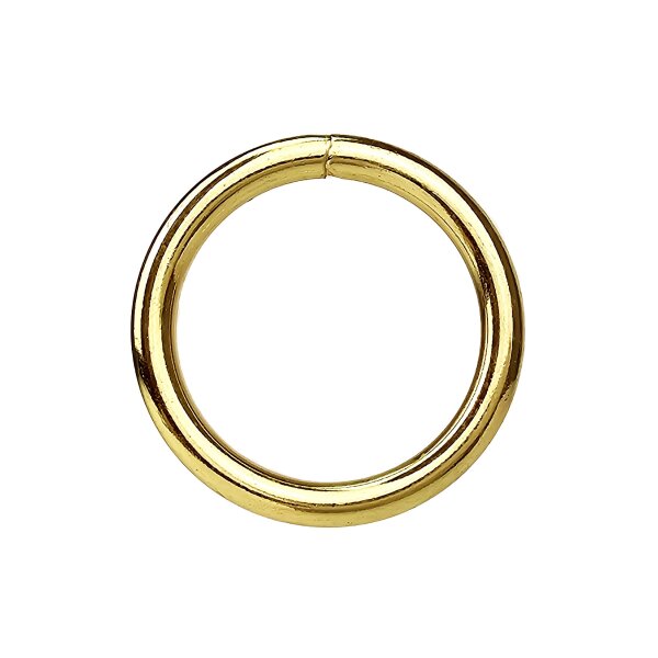 Joint torique, anneau en acier 40mm, laitonné (distributeur de courroie)