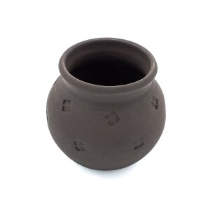 Pot ou gobelet sphérique du Haut Moyen Âge 6e-9e siècle Réplique denviron 0,3l