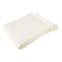 100% couverture de laine (mérinos) couverture de laine de mouton uni blanc environ 130x200cm