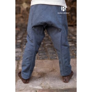 Enfants pantalon médiéval viking Thorsberg pantalon Ragnarsson Gris