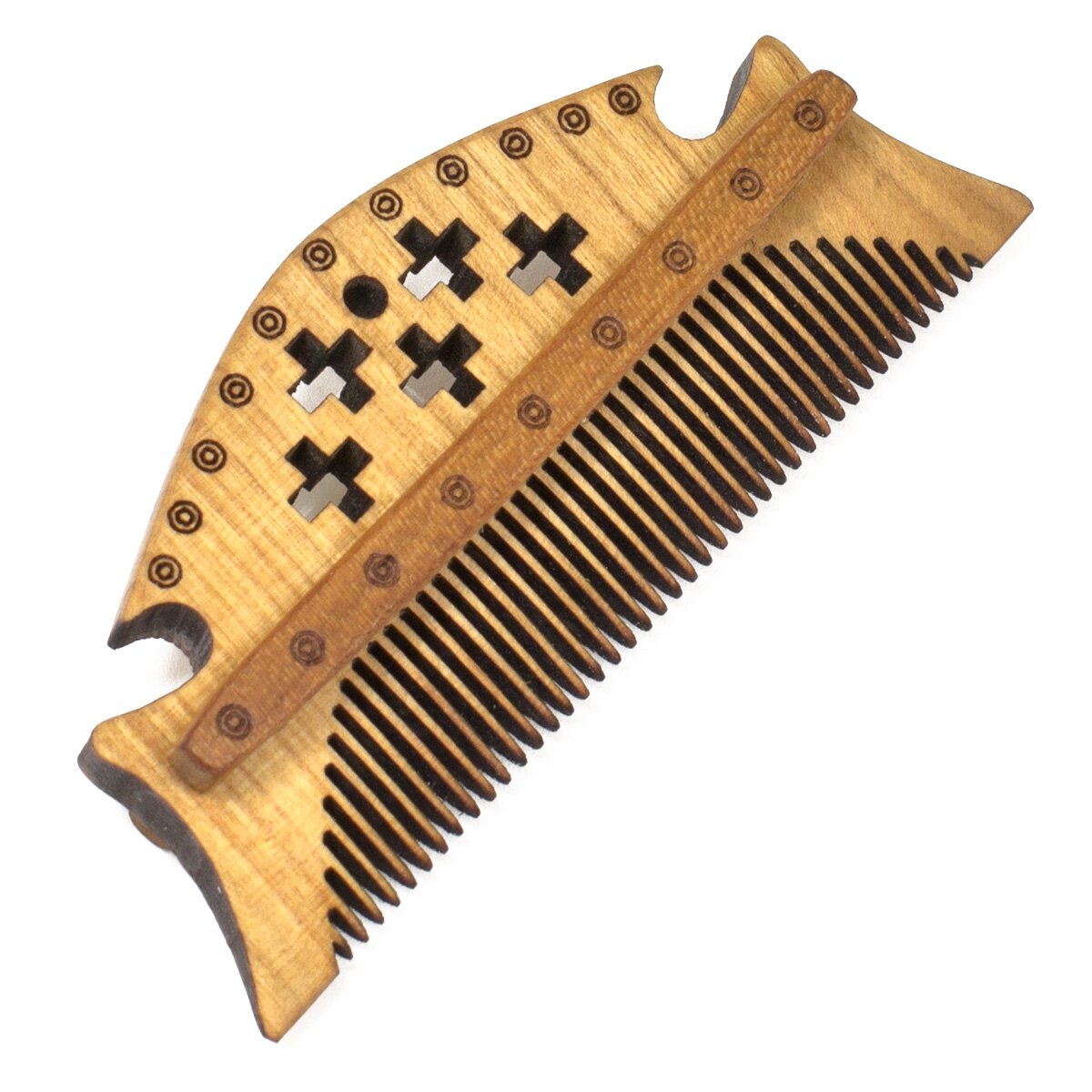 Early medieval wooden comb  6th-7th century