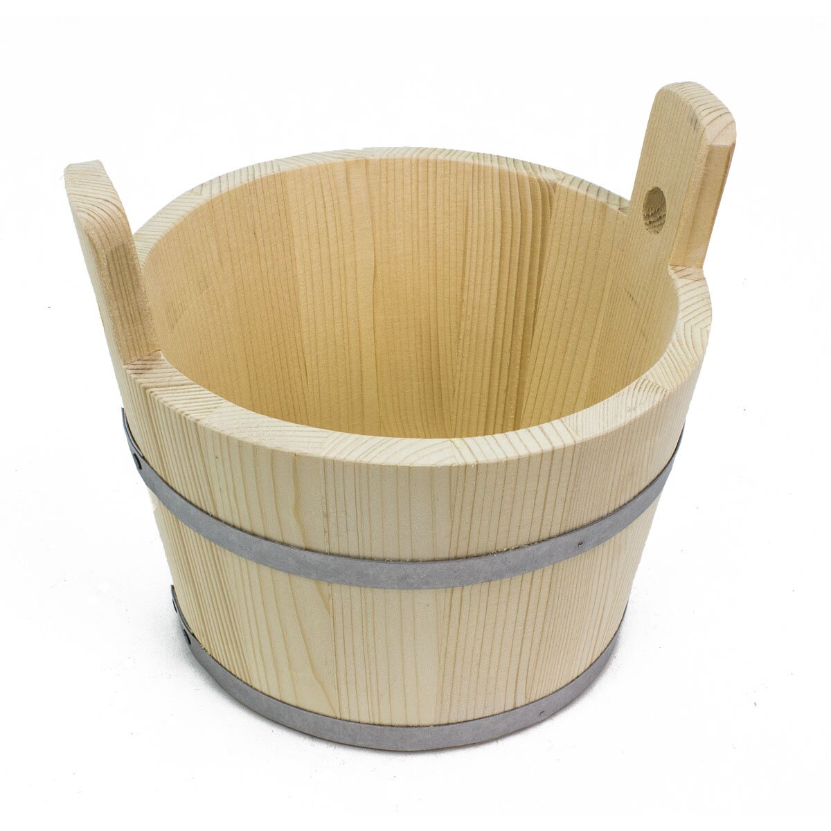 wooden tub 3.5l 23cm high