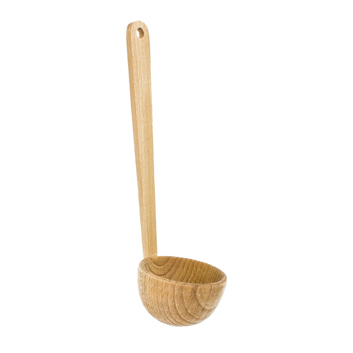 wooden scoop oiled 23cm