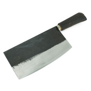 Handmade rustic kitchen slicing cleaver 21cm blade