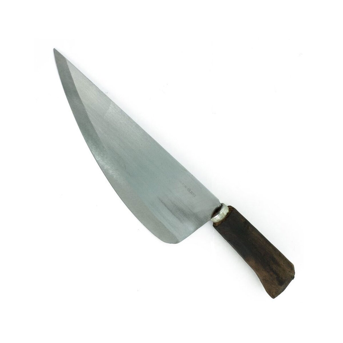 Handmade mincing knife with cramp handle 20cm blade