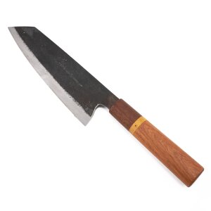 couteau de cuisine Bunka ou Chef forgé à la main, trempé à lhuile, lame de 19 cm