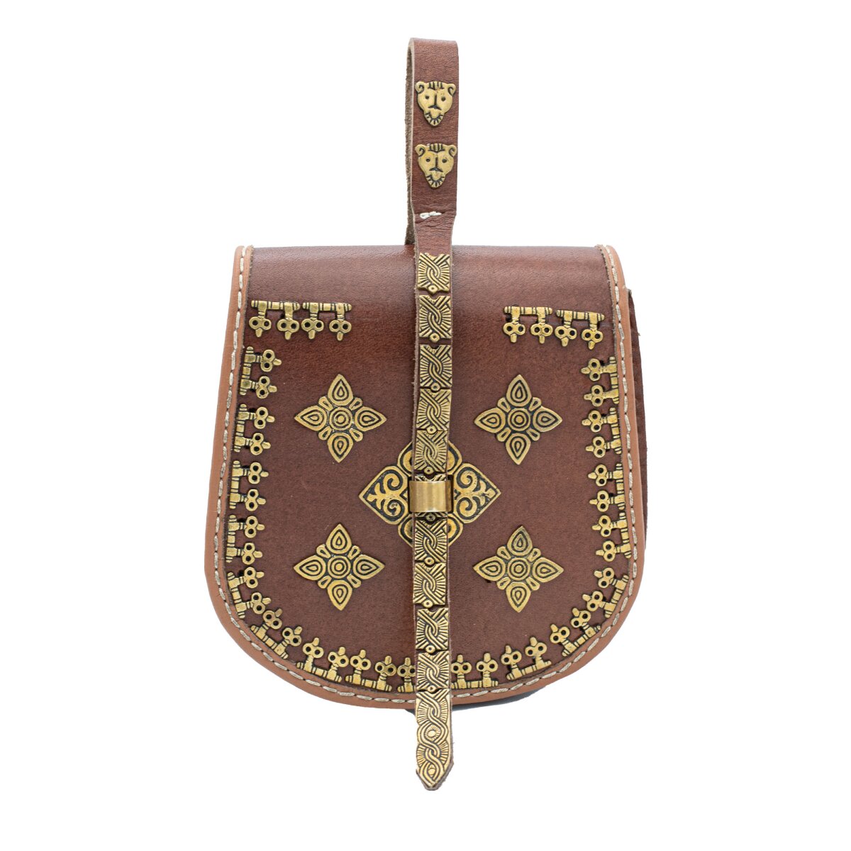 Viking bag Rösta or Birka made of leather