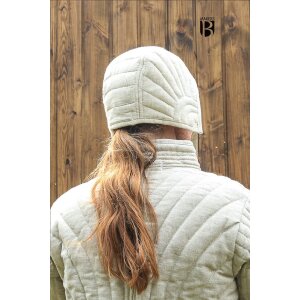 cagoule rembourrée à la taille ou cagoule rembourrée Eisenbrück - Naturel