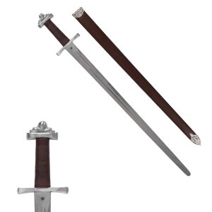 Epée viking type 10e siècle combat dexhibition SK-B Ulfberth fourreau inclus