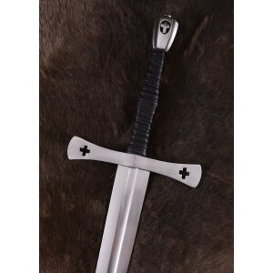 Épée médiévale type fin du Moyen Âge Tewkesbury 15e siècle combat dexhibition, fourreau inclus