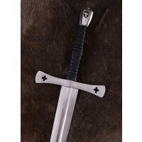 Épée médiévale type fin du Moyen Âge Tewkesbury 15e siècle combat dexhibition, fourreau inclus