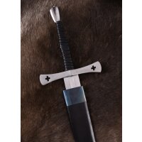 Épée médiévale type fin du Moyen Âge Tewkesbury 15e siècle combat dexhibition, fourreau inclus