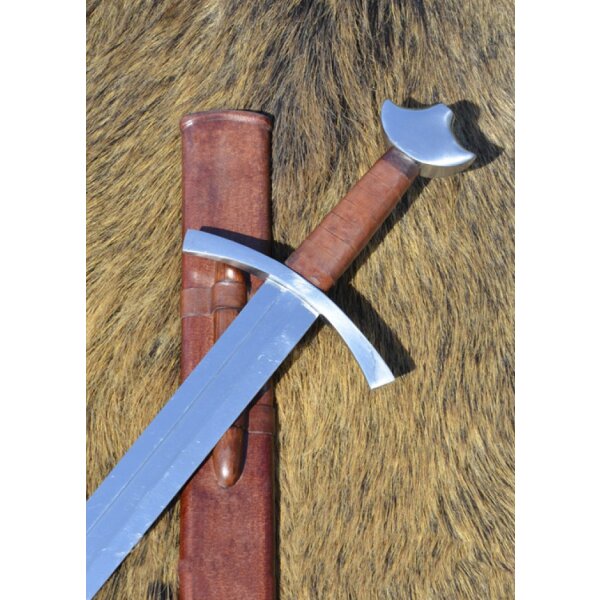 Epée médiévale type haut-moyen-âge Epée de chevalier combat dexhibition SK-C fourreau inclus