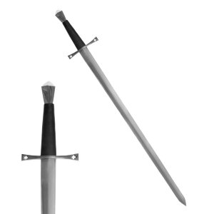 Épée médiévale type fin du Moyen Âge Épée de chevalier Deko