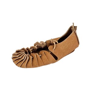 Chaussures médiévales avec semelle en caoutchouc pour enfants