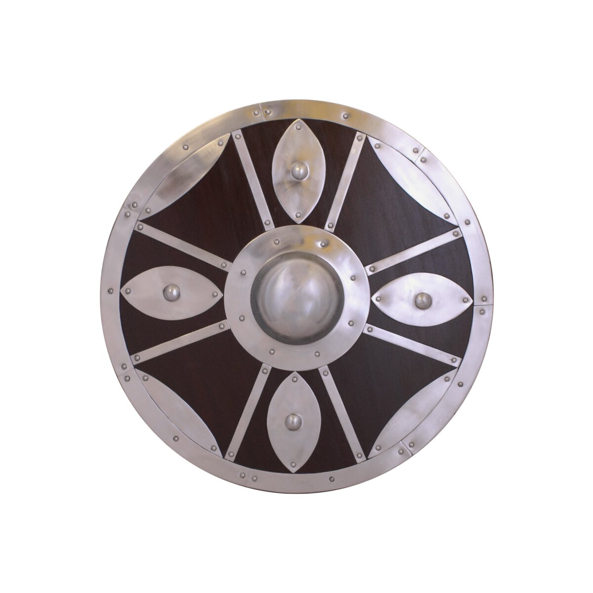 Round Shield with steel fittings - battle ready