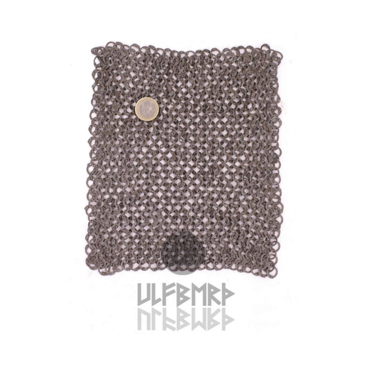 chain piece 20 x 20cm, flat rings with round rivets,...