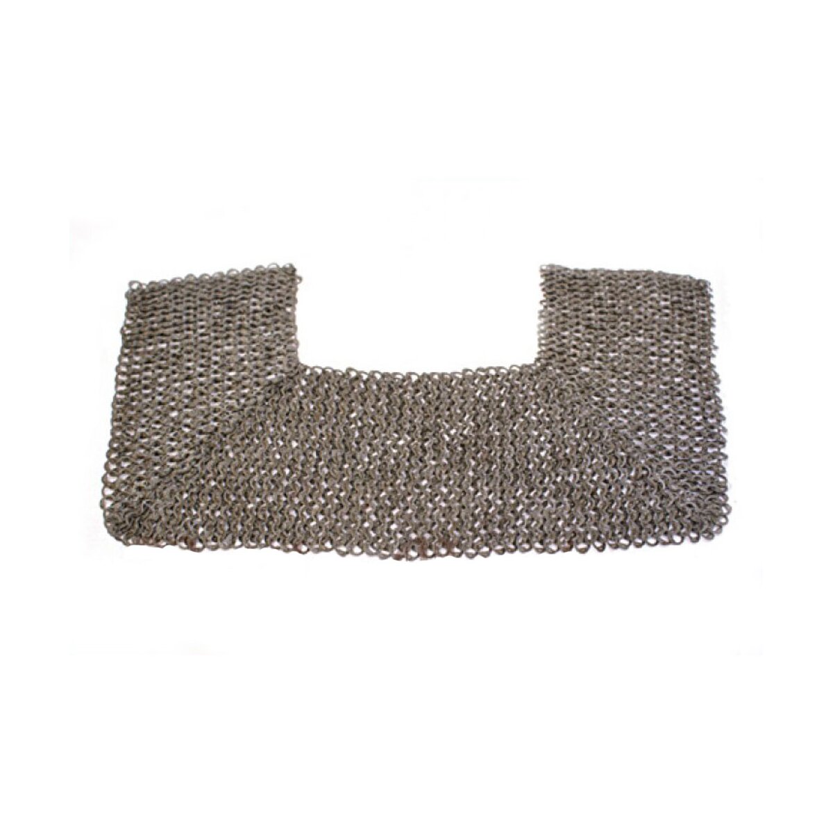 Chainmail collar, flat rings with wedge rivets and...