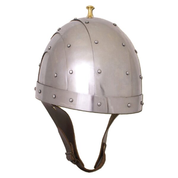 Casque byzantin en acier de 2 mm - adapté au combat dexhibition