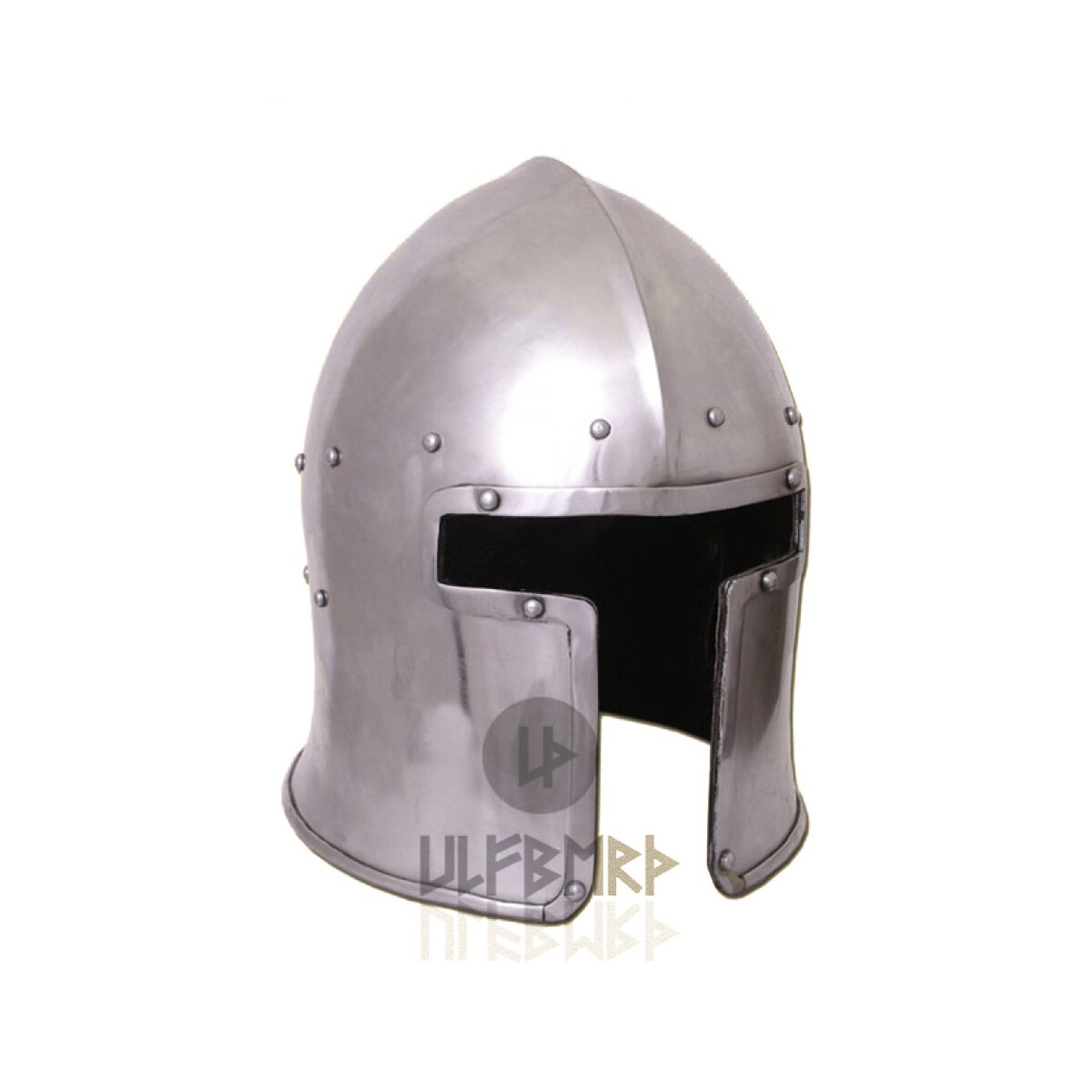 Italienischer Barbuta, ca. 1440, 2 mm Stahl -...